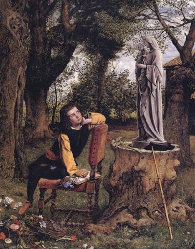 William Dyce Titian's First Experiments with Colour oil painting image